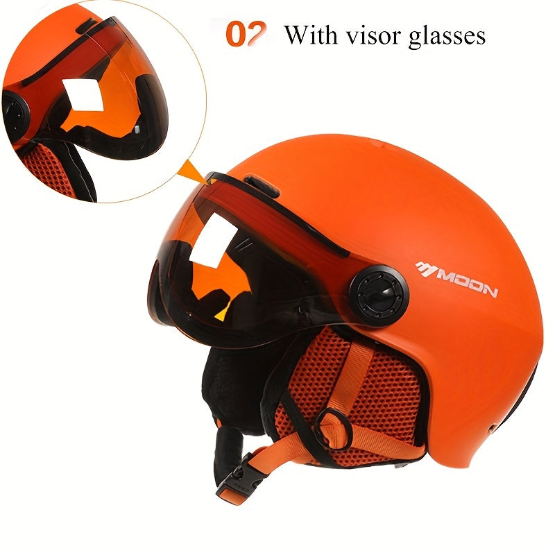 Charly | High-Quality Ski Helmet with Removable Parts – Safe and Comfortable for Outdoor Activities