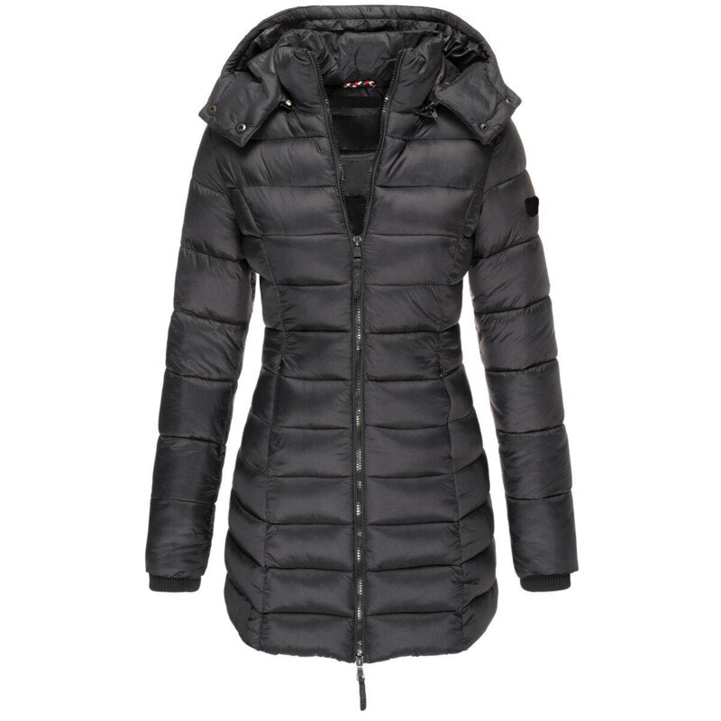 Charly | Insulated Winter Down Jacket for Women with Hood
