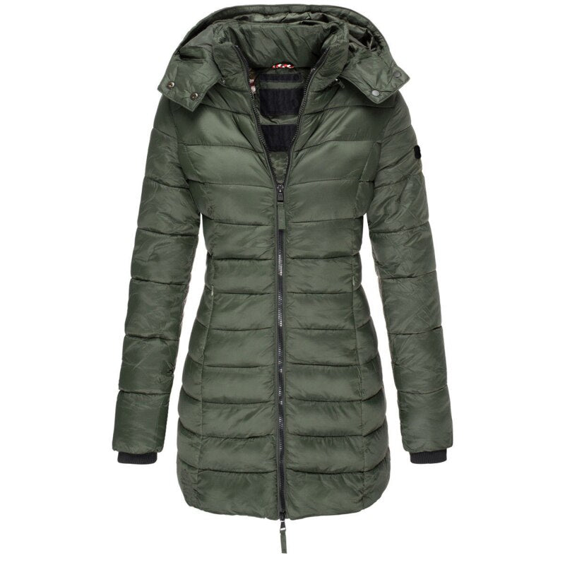 Charly | Insulated Winter Down Jacket for Women with Hood