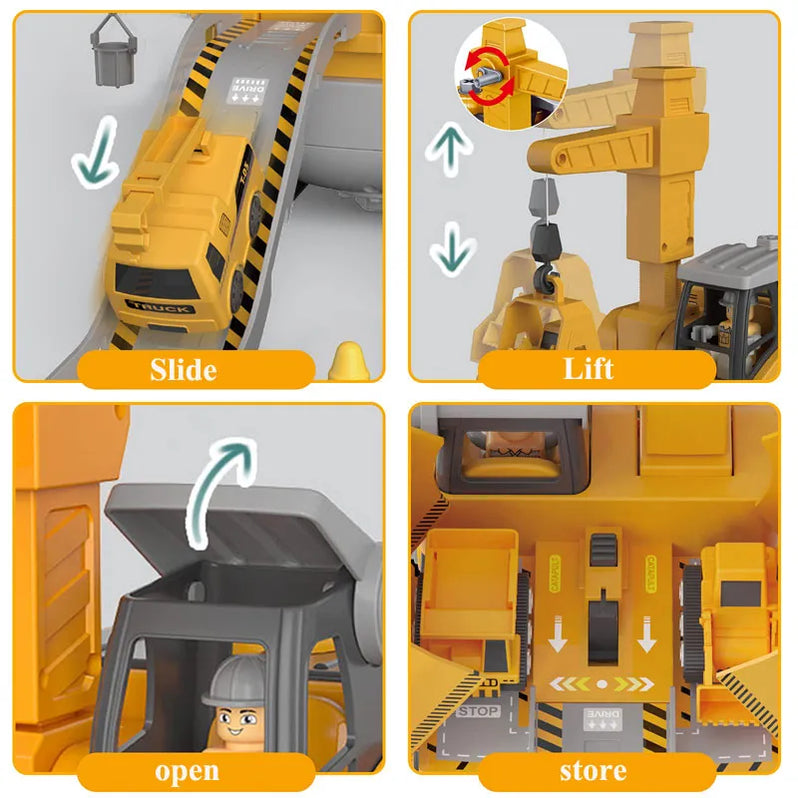 Charly | Kids Construction Vehicle Building Toy Set with Screwdriver