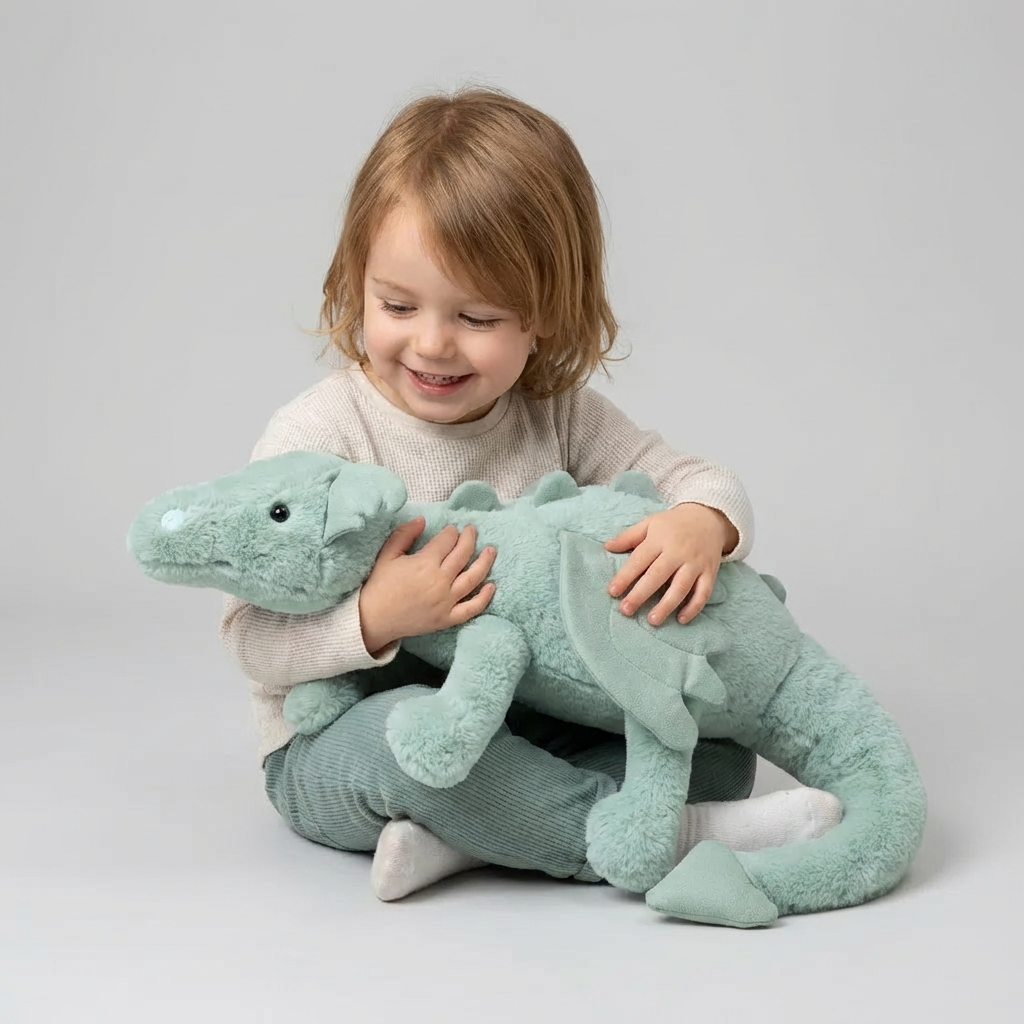Charly | Kids Dragon Plush Toy with Wings