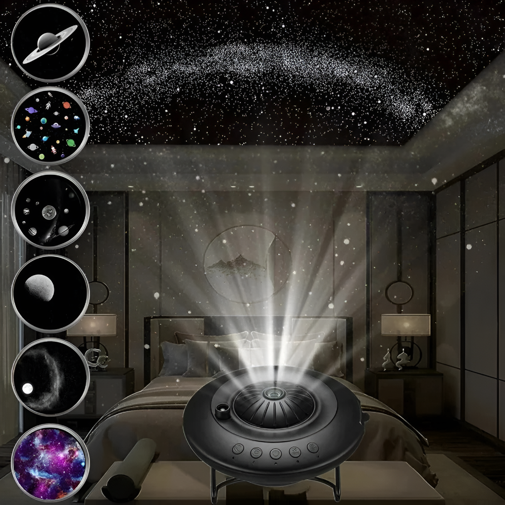 Charly | Kids Galaxy Projector with Planetarium & Starry Night Effects
