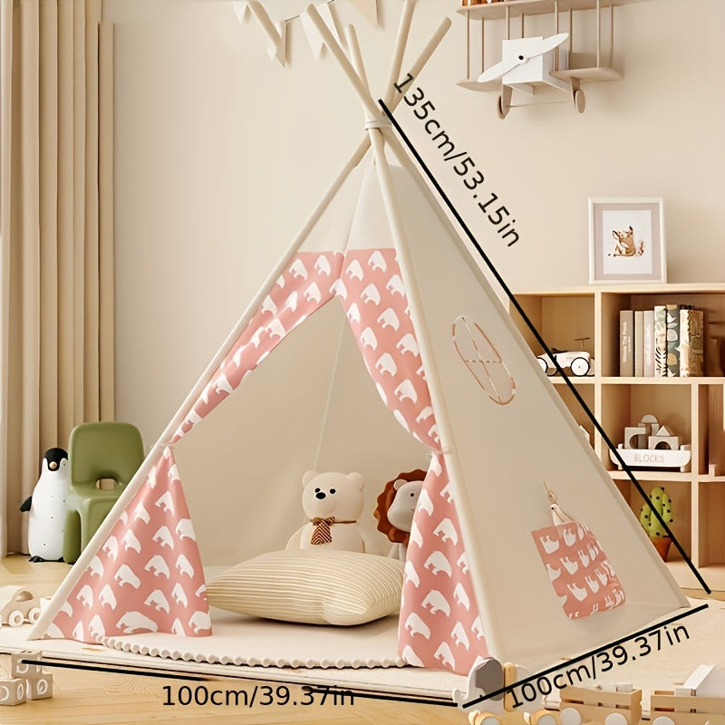 Charly | Kids Tipi Tent - Playful Indoor Outdoor Teepee