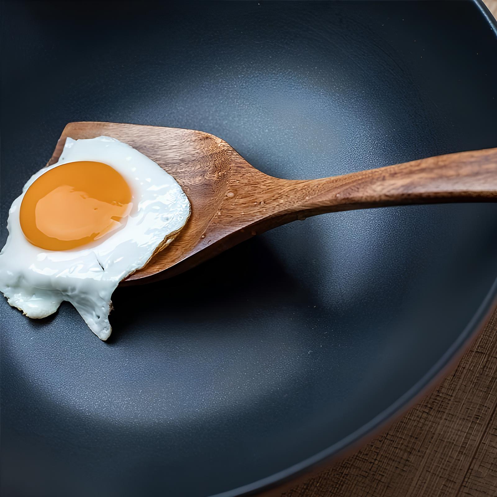 Charly Kitchen Utensils Set in Natural Wood