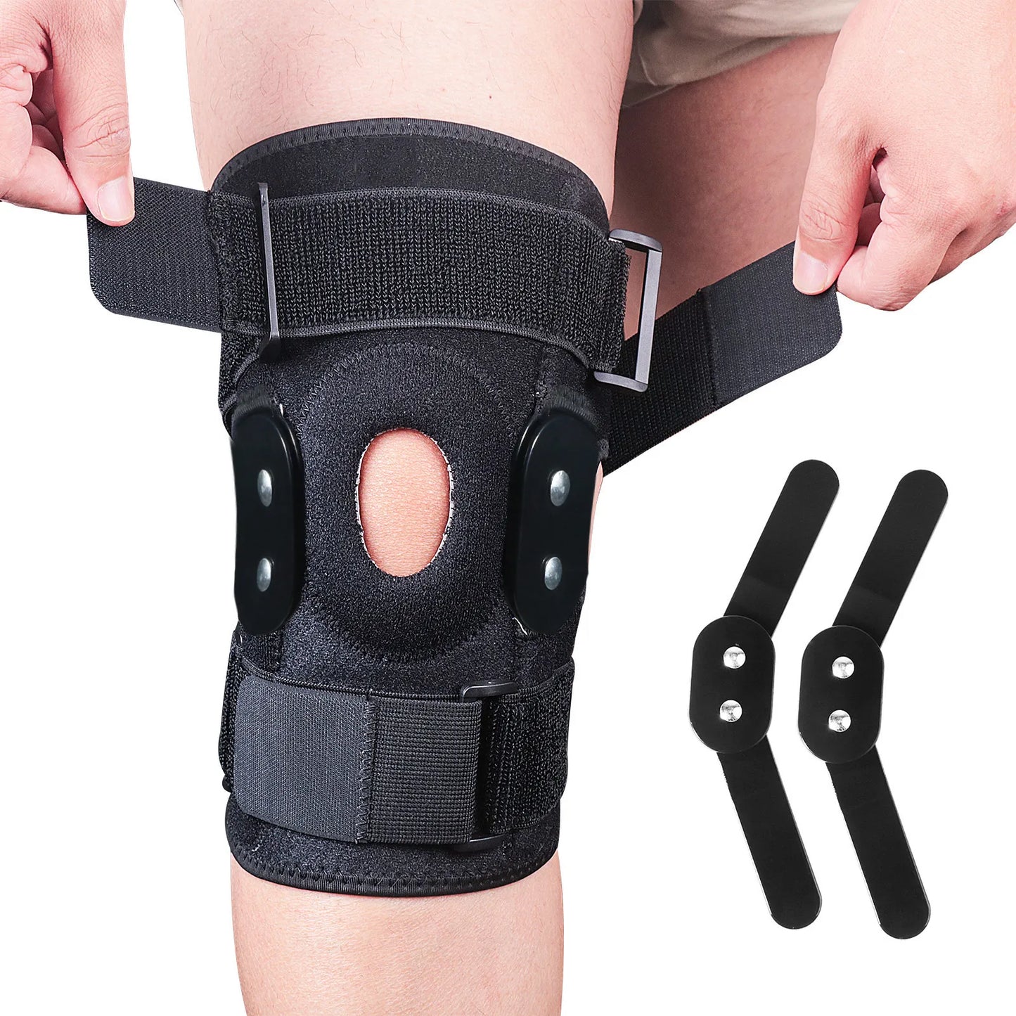 Charly | Knee Brace with Hinges for Flexible Support