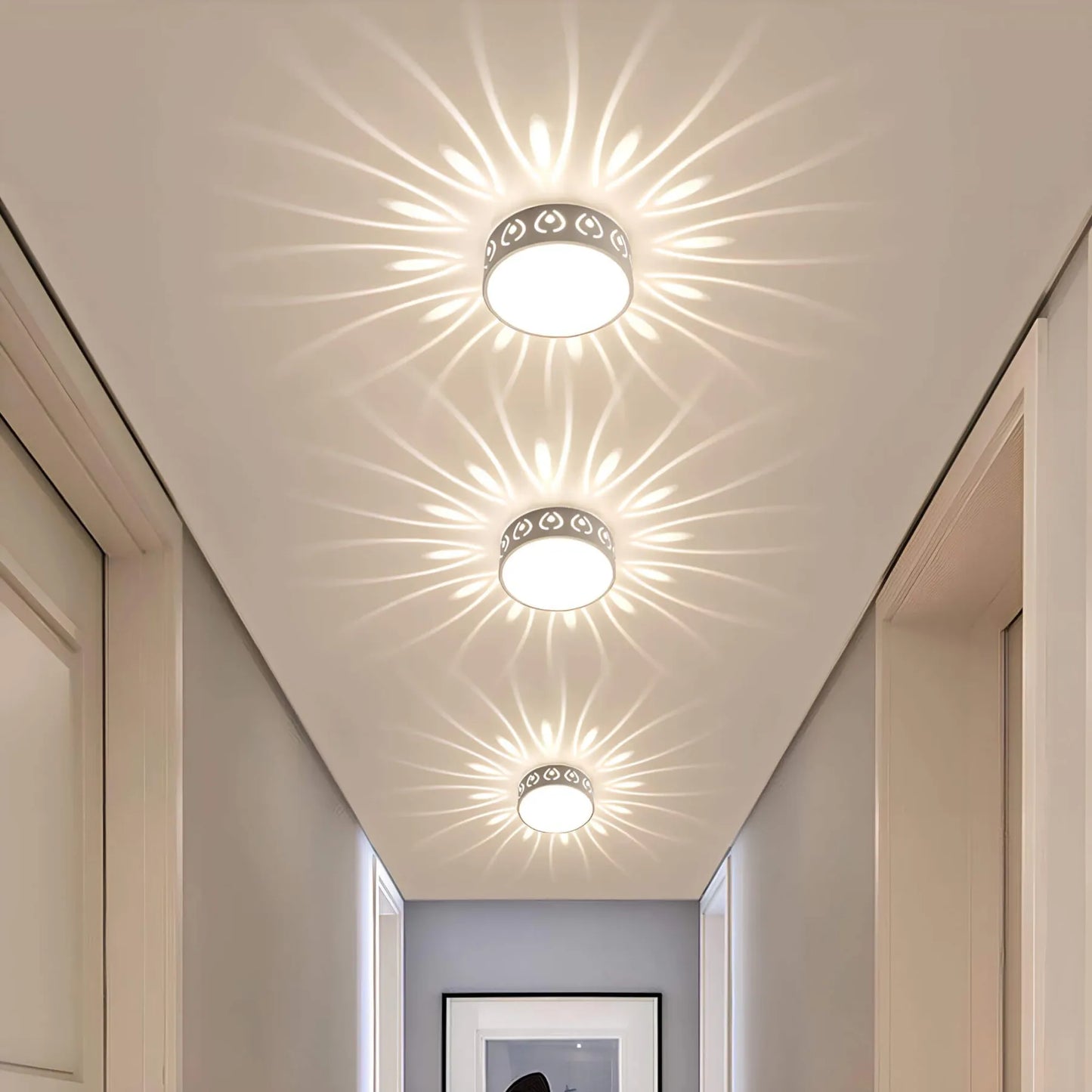 Charly | LED Ceiling Light - for Entrance, Hallway, and Balcony