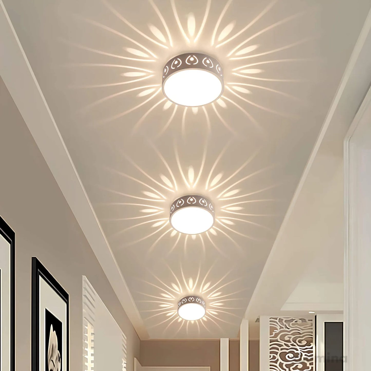 Charly | LED Ceiling Light - for Entrance, Hallway, and Balcony