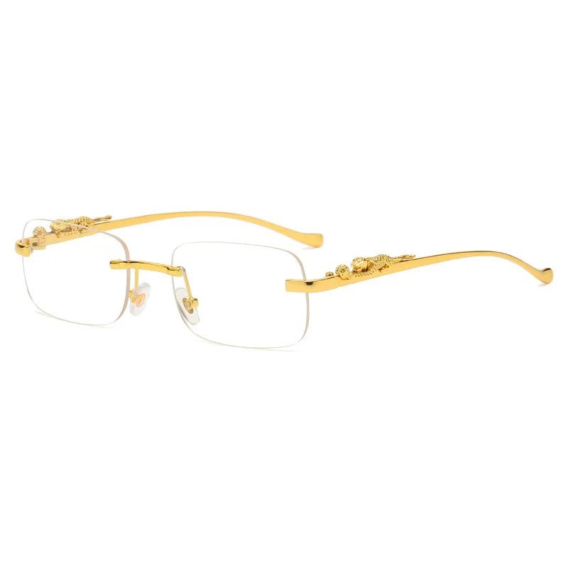 Charly | LEOPARDVIEW – Stylish Rimless Sunglasses with UV400 Protection