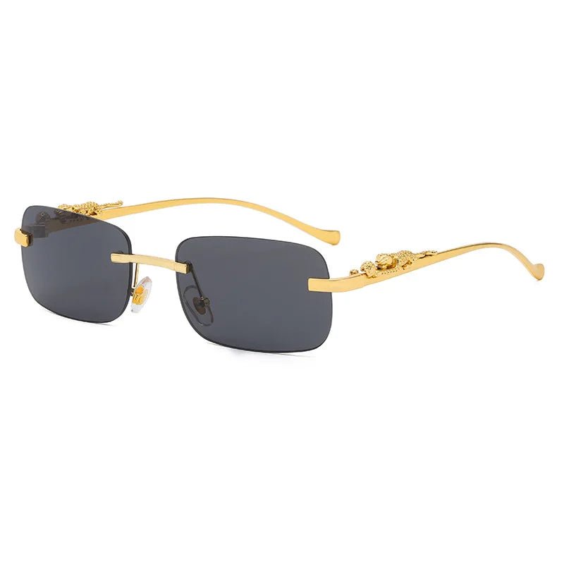 Charly | LEOPARDVIEW – Stylish Rimless Sunglasses with UV400 Protection