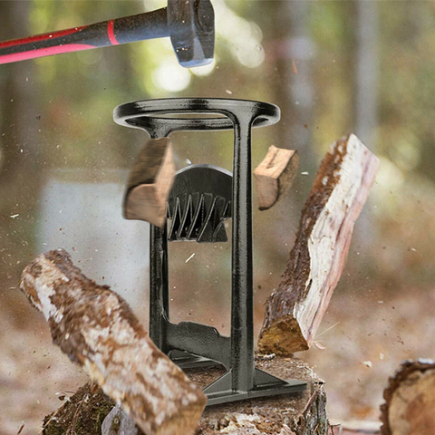Charly | Log Splitter - Manual Wood Chopper - Heavy Duty Firewood Tool