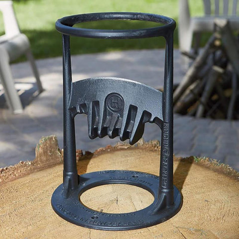 Charly | Log Splitter - Manual Wood Chopper - Heavy Duty Firewood Tool