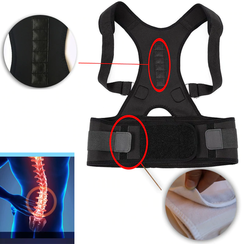 Charly | Magnetic Back Brace - PosturePro