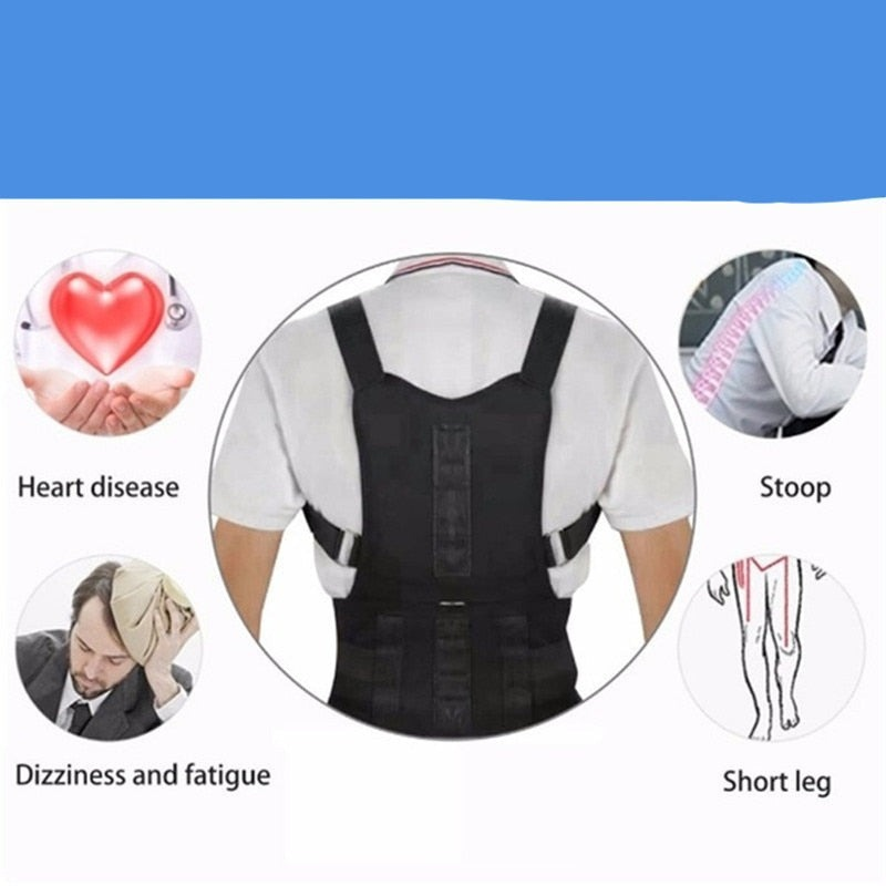 Charly | Magnetic Back Brace - PosturePro