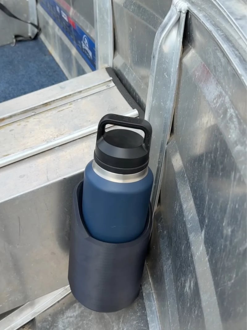 Charly | Magnetic Bottle Holder | Heavy-Duty Grip for Tools, Gym, or Garage | Non-Slip Bottle Mount