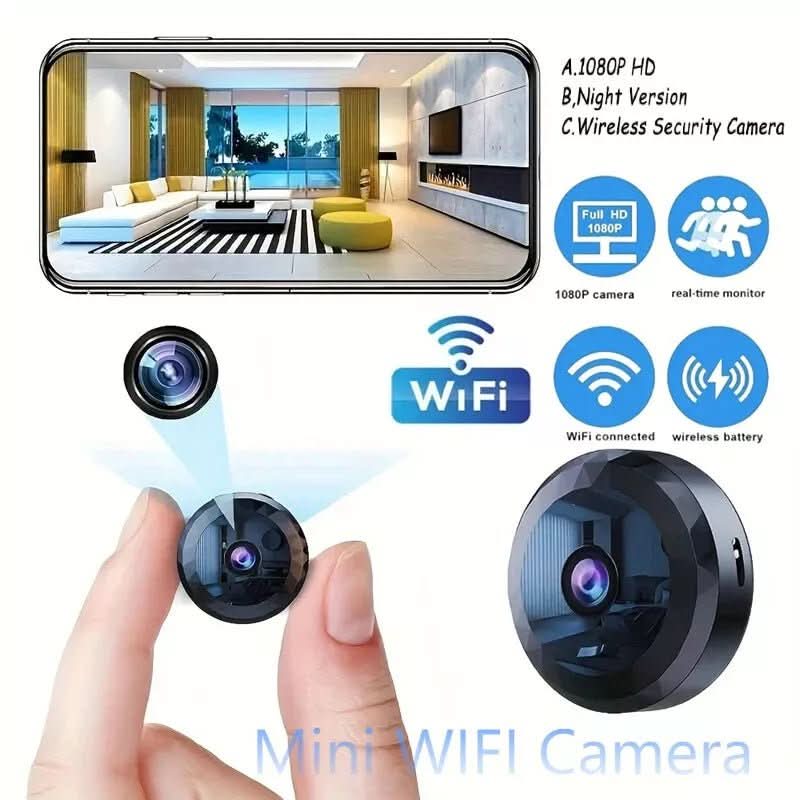 Charly | Magnetic Mini WiFi Camera 1080P HD for Discreet Monitoring