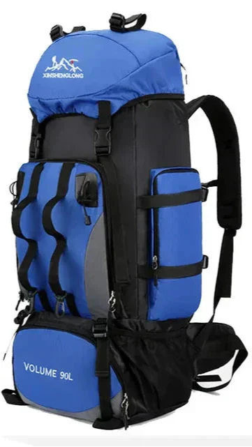 Charly | Men's 90L Hiking Backpack with Multiple Compartments