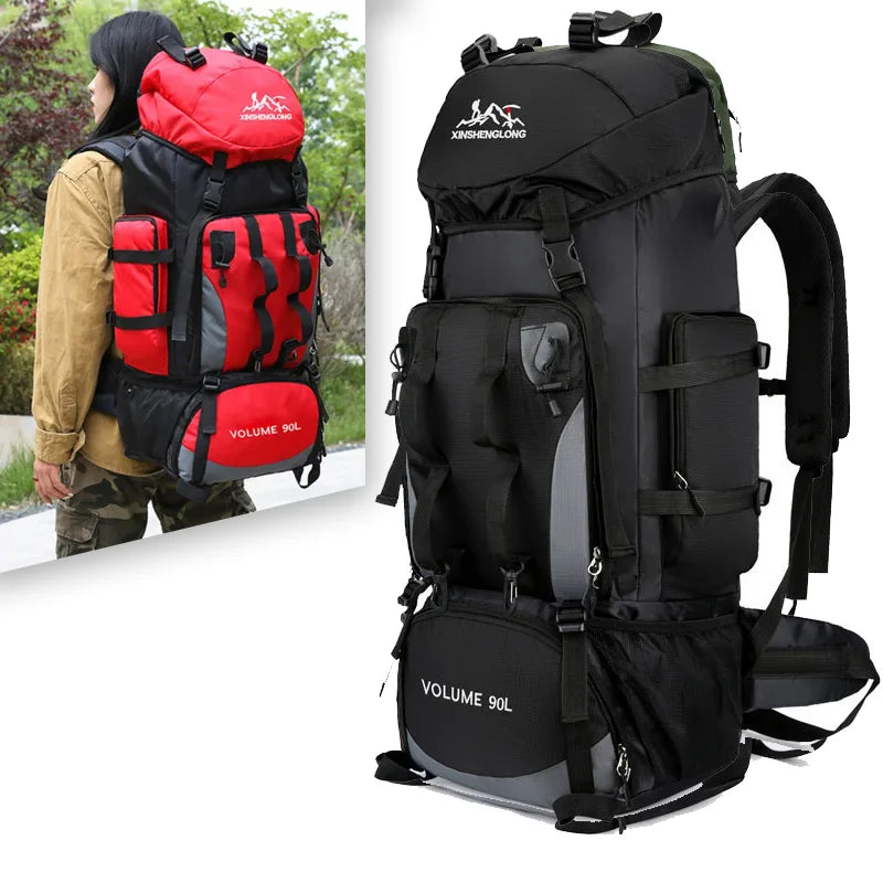 Charly | Men's 90L Hiking Backpack with Multiple Compartments
