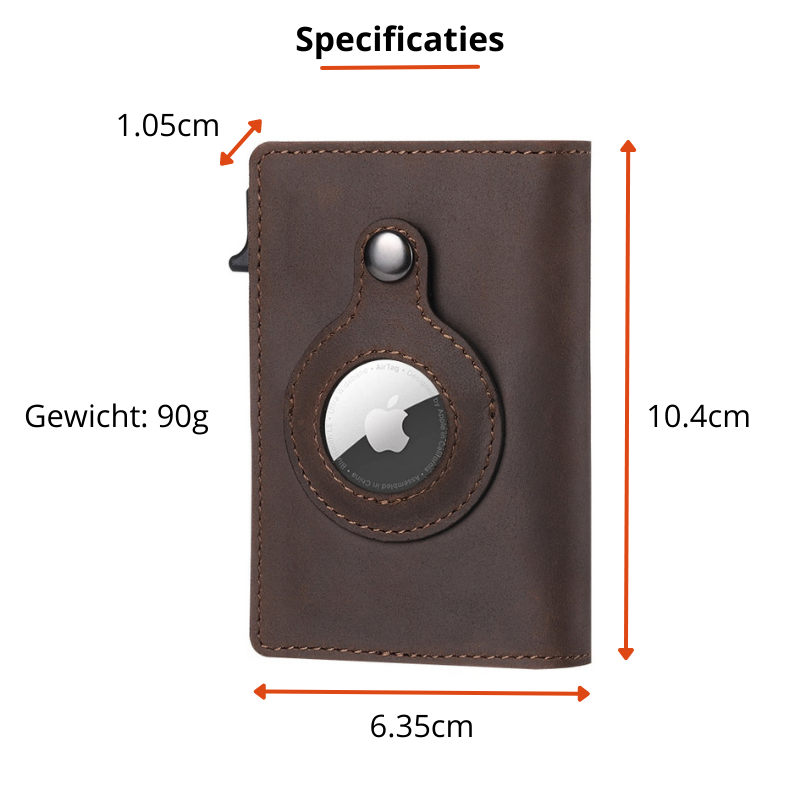 Charly | Men's Airtag Wallet with Card Holder