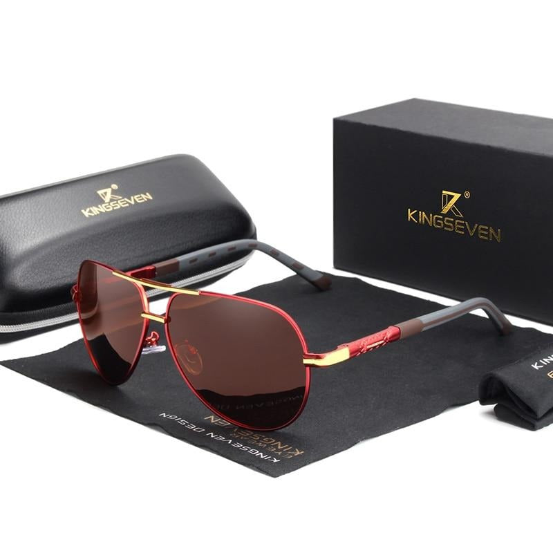 Charly | Men's Aviator Polarized Sunglasses