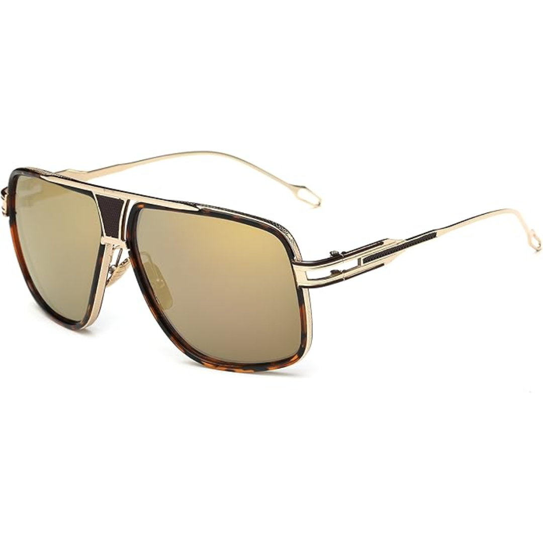 Charly | Men’s Aviator Sunglasses with Alloy Frame and UV Protection