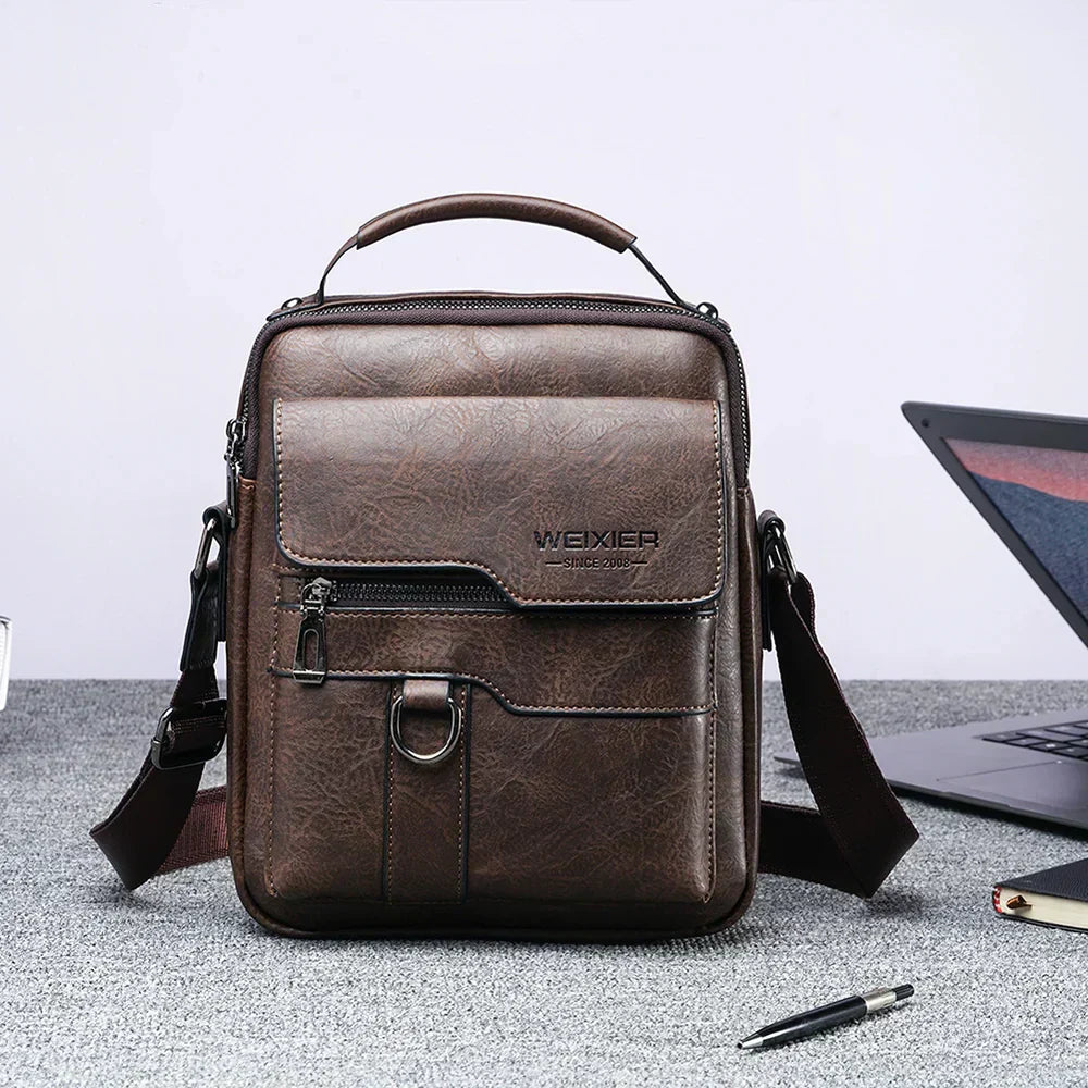 Charly | Men's Crossbody Bag with Top Handle