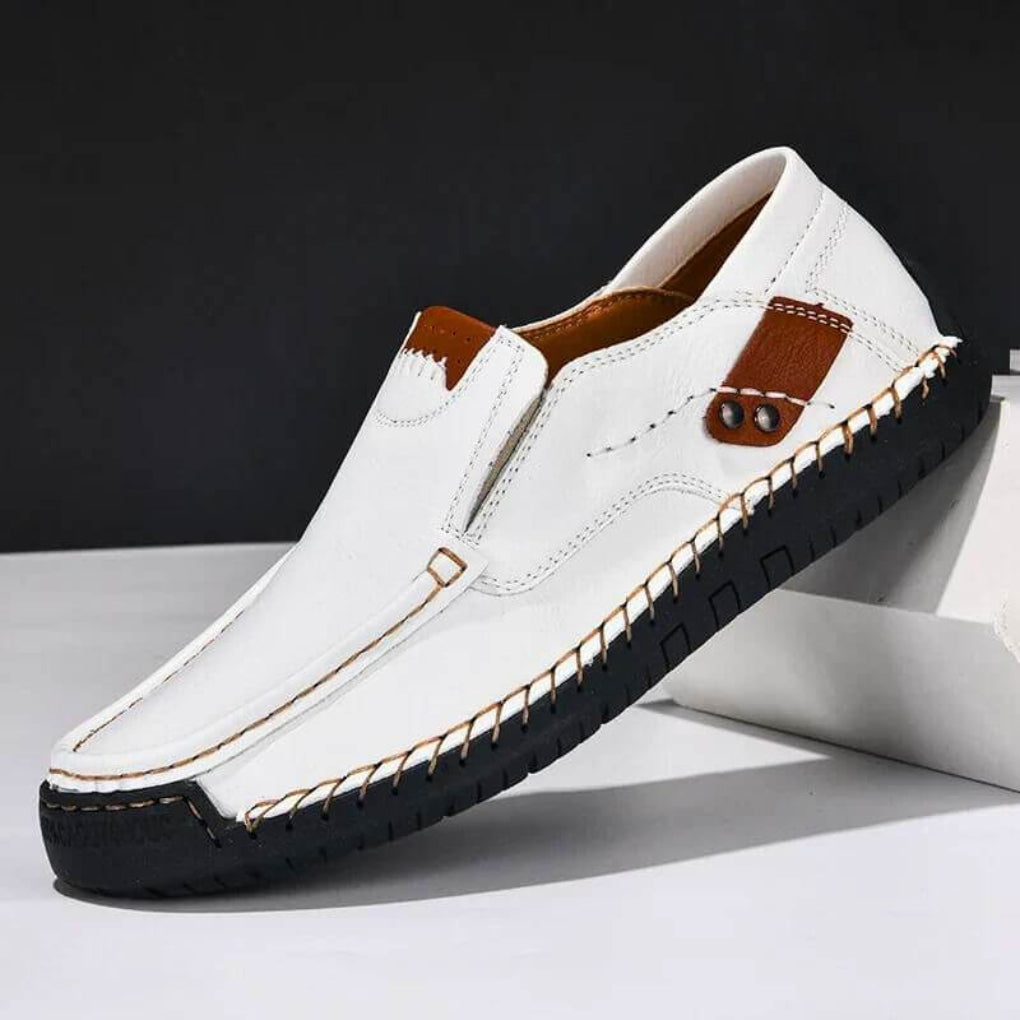 Charly | Men's Driving Moccasins with Hand Stitching
