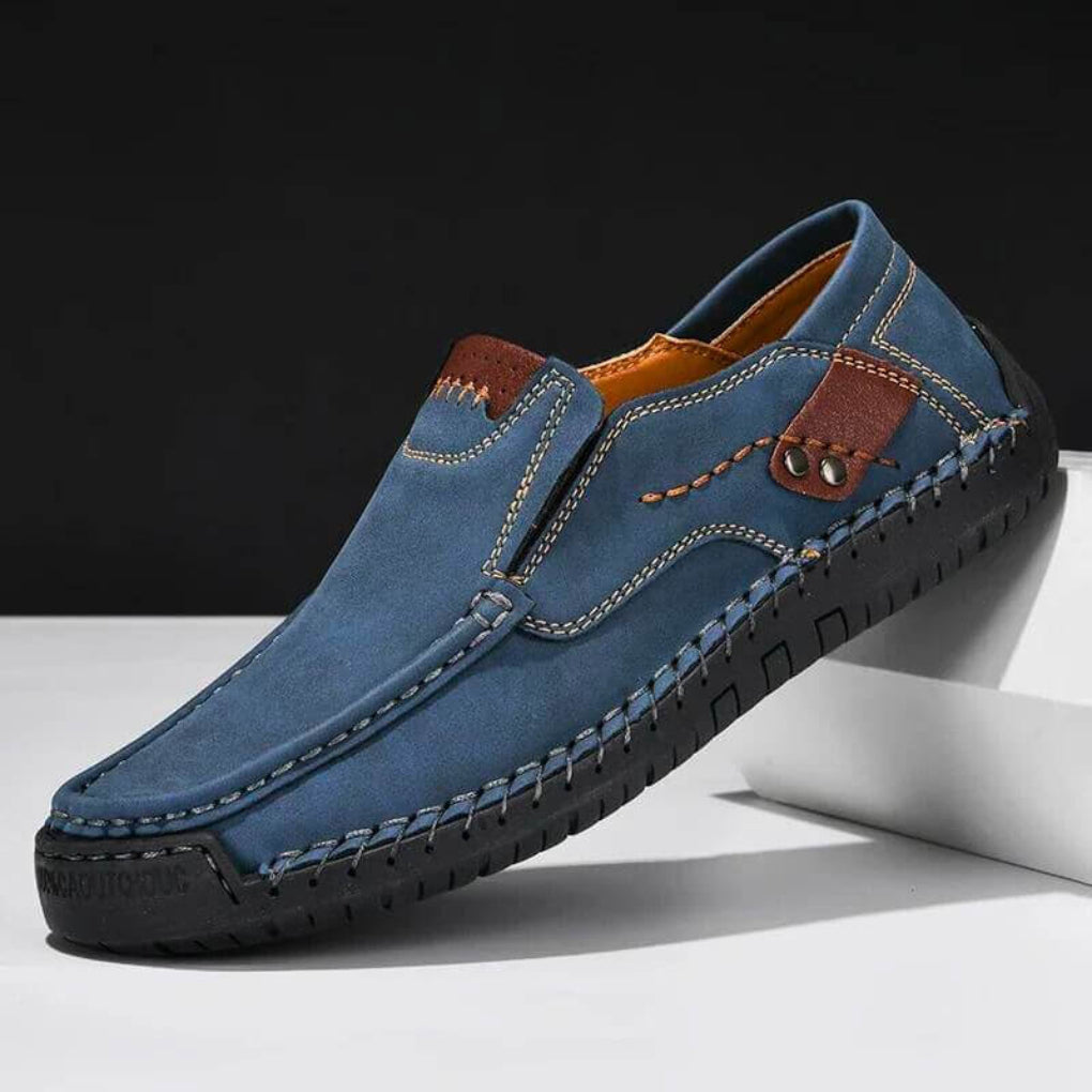 Charly | Men's Driving Moccasins with Hand Stitching