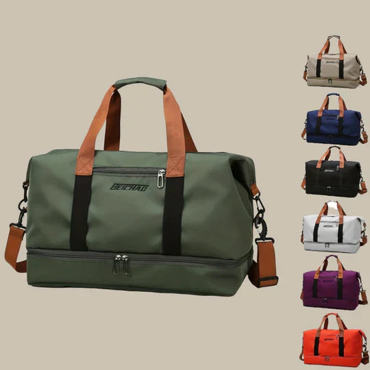 Charly | Men's Duffel Bag with Shoe Compartment