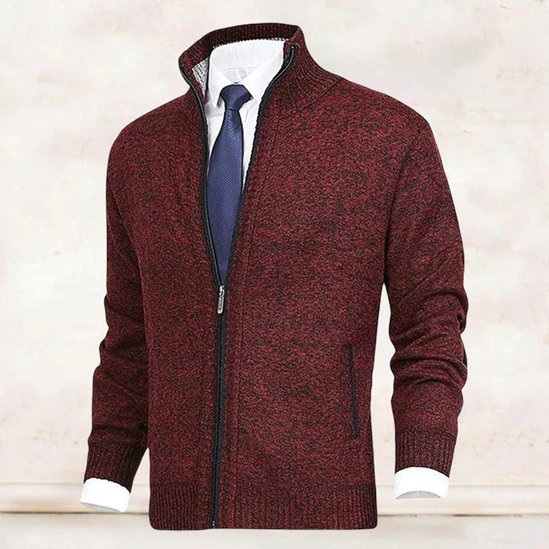Charly | Men's Full-Zip Knit Cardigan Jacket
