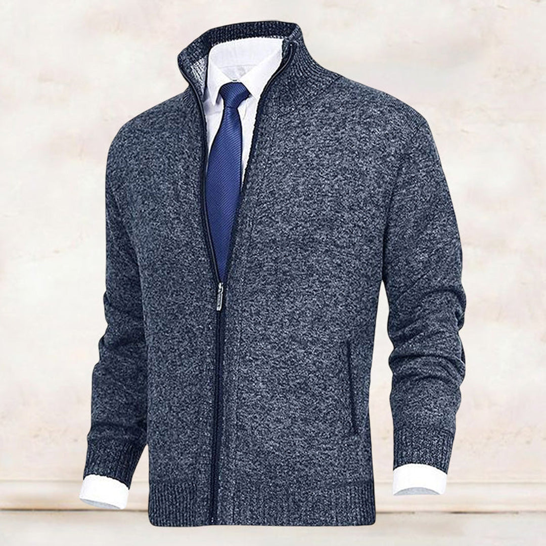 Charly | Men's Full-Zip Knit Cardigan Jacket