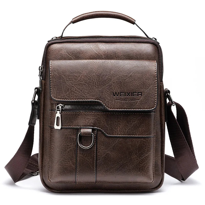 Charly | Men's Genuine Leather Shoulder Bag | Durable, Adjustable Strap & Ideal for Work or Leisure