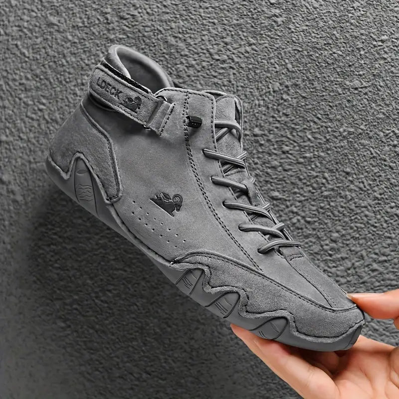 Charly | Men's High-Top Sneakers with Lace-Up Closure