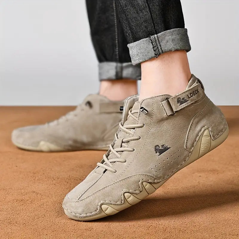 Charly | Men's High-Top Sneakers with Lace-Up Closure