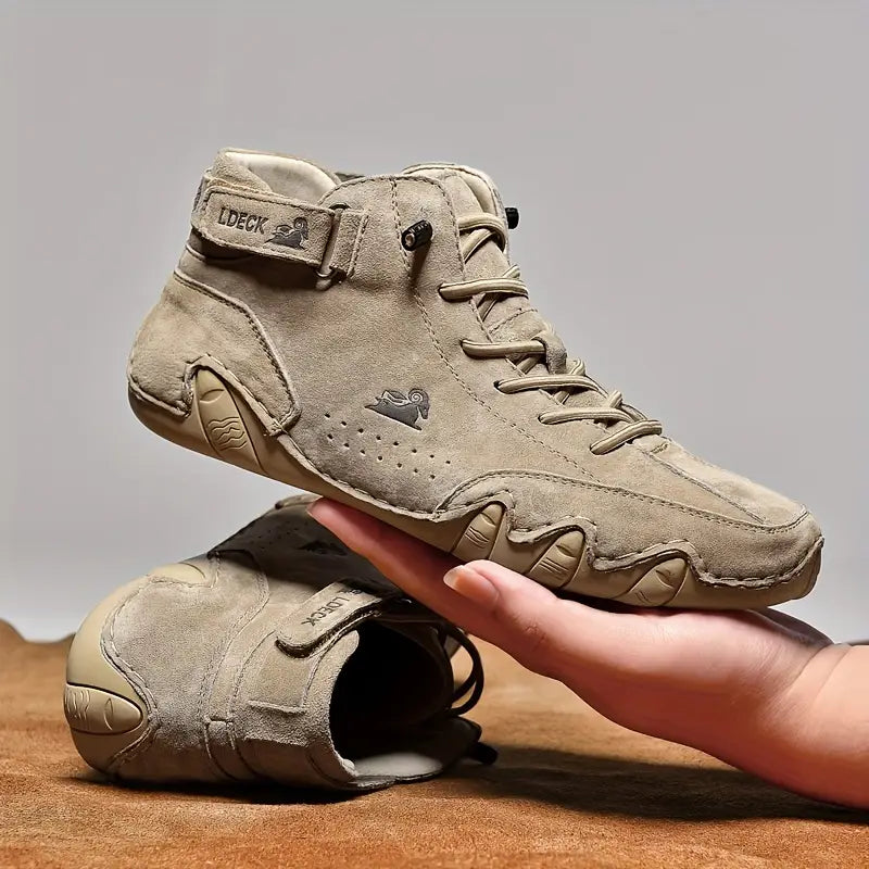 Charly | Men's High-Top Sneakers with Lace-Up Closure