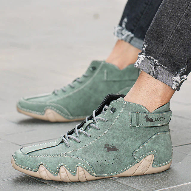 Charly | Men's High-Top Sneakers with Lace-Up Closure