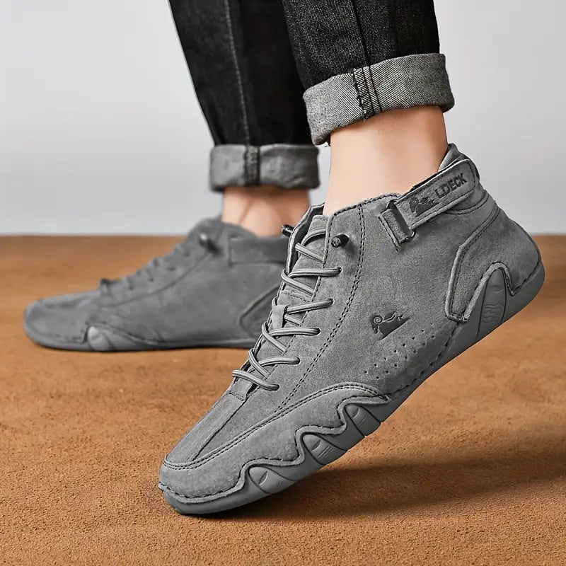 Charly | Men's High-Top Sneakers with Lace-Up Closure