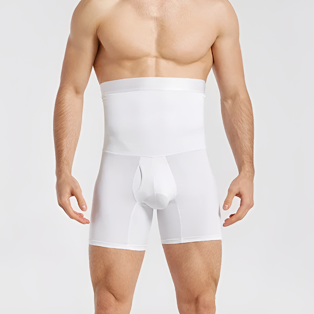 Charly | Men's High-Waisted Compression Shorts with Tummy Control