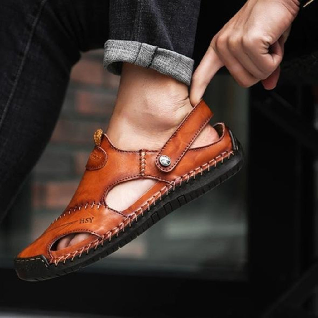 Charly | Men's Leather Fisherman Sandals