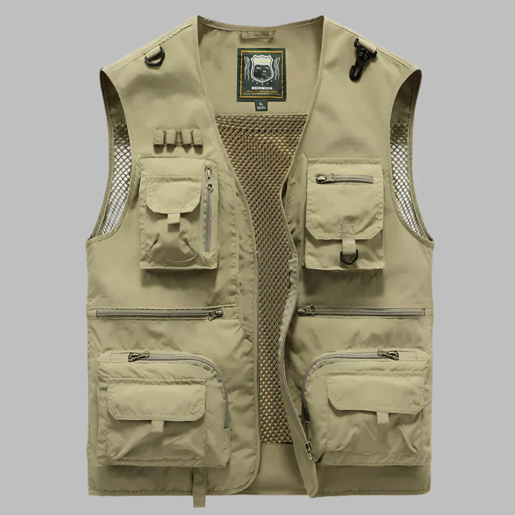 Charly | Men's Lightweight Vest with Multiple Pockets