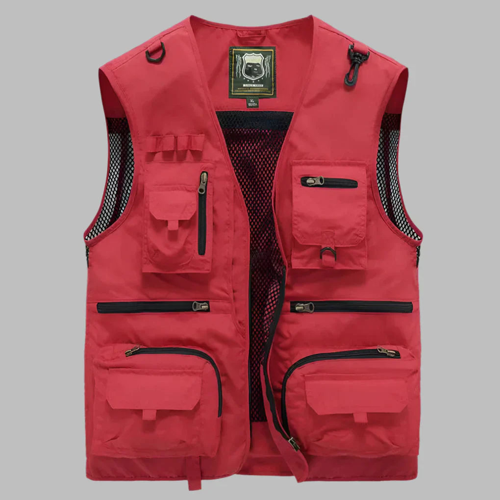 Charly | Men's Lightweight Vest with Multiple Pockets