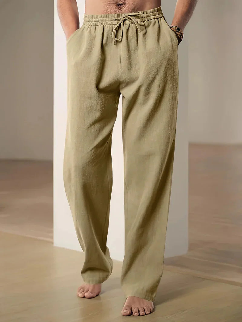 Charly | Men's Linen Drawstring Pants