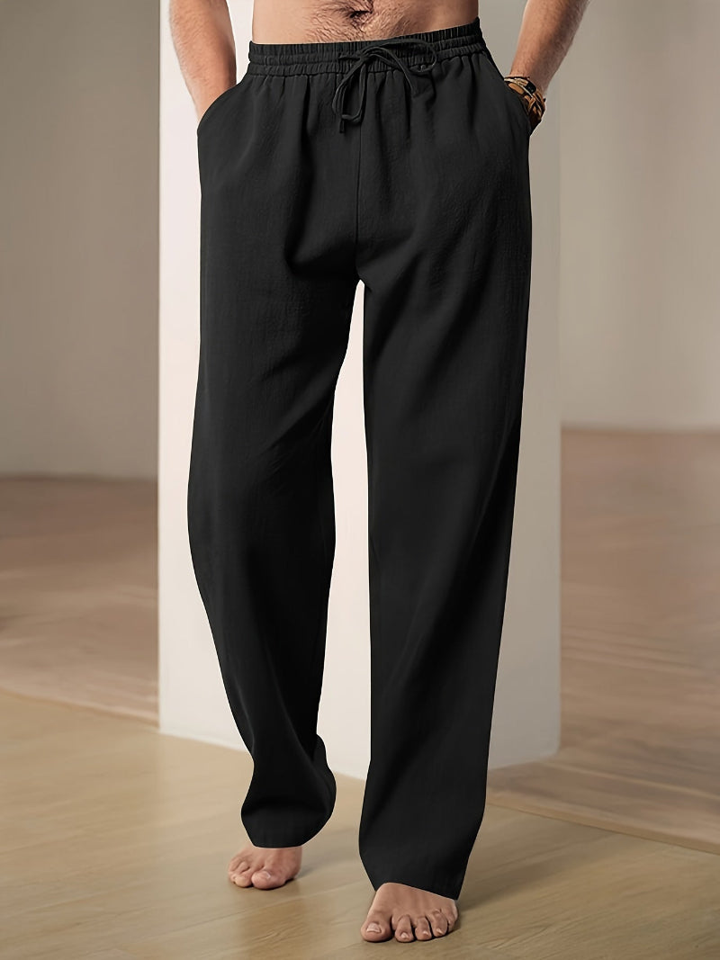 Charly | Men's Linen Drawstring Pants