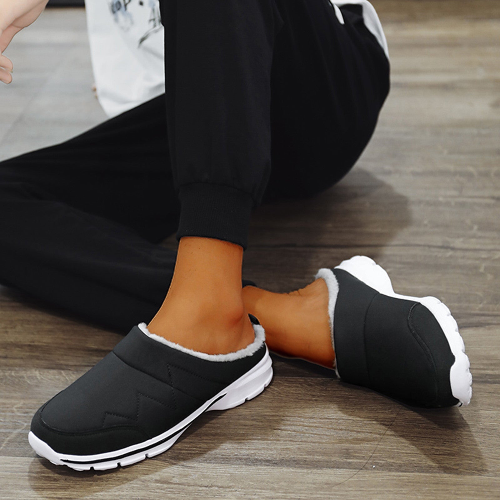 Charly | Men's Orthopedic Clogs with Fleece Lining