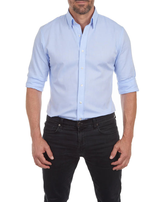 Charly | Men's Oxford Zip Shirt