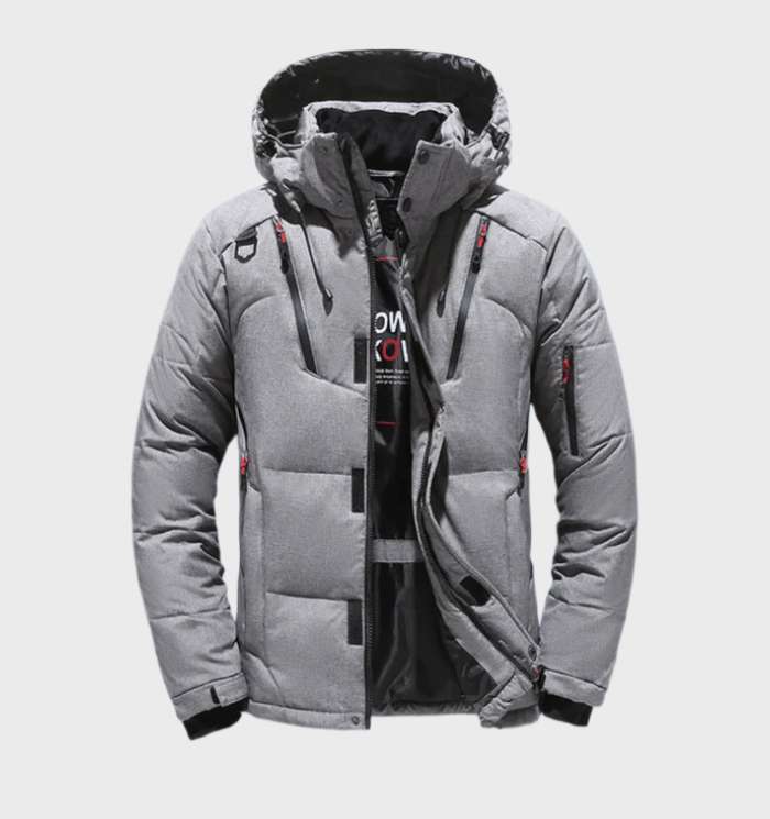 Charly | Men's Padded Parka Winter Jacket with Hood