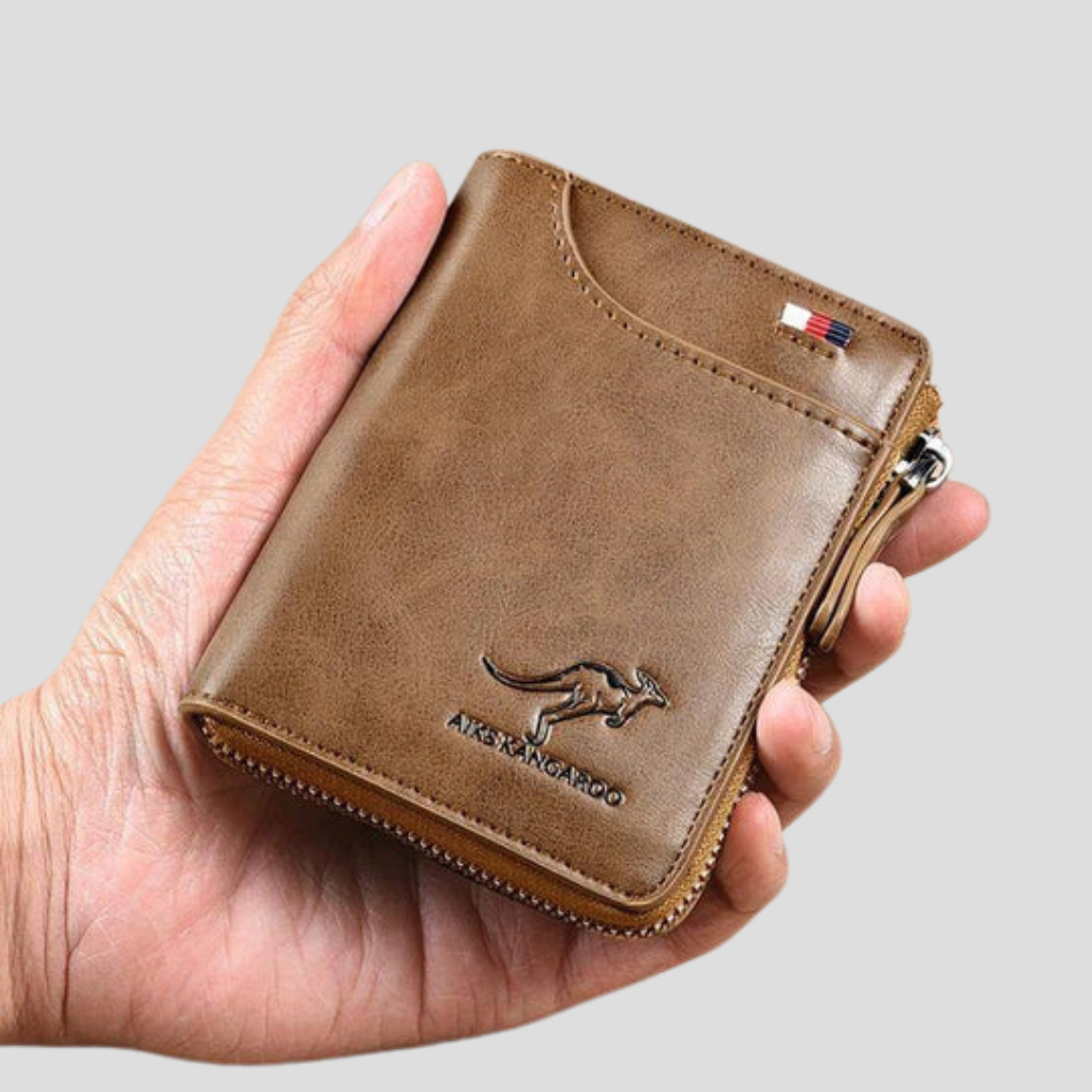 Charly | Men's RFID Blocking Zip Around Bifold Wallet