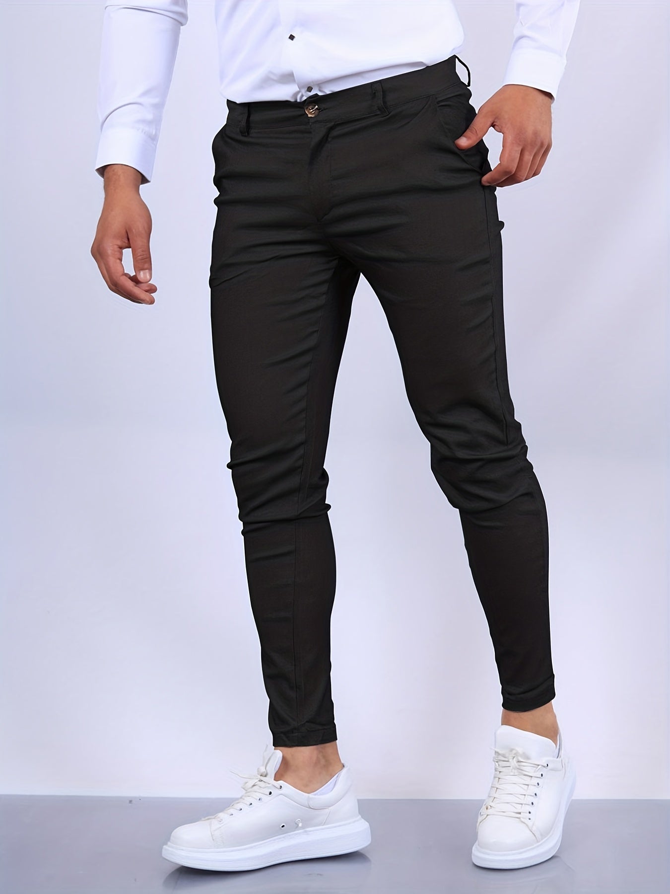 Charly | Men's Stretch Skinny Chinos