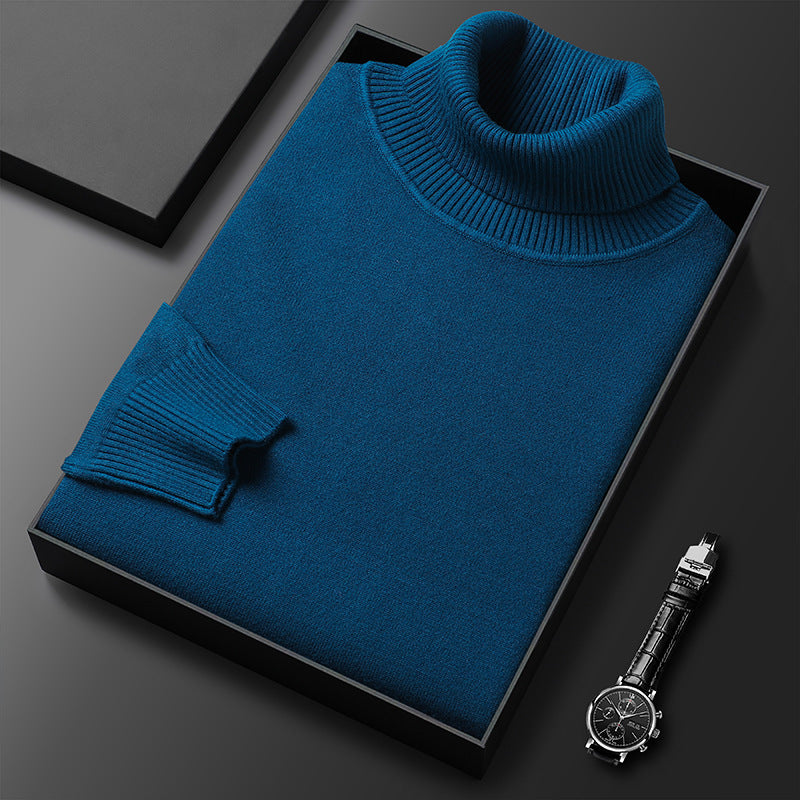 Charly | Men's Turtleneck sweater with ribbed cuffs