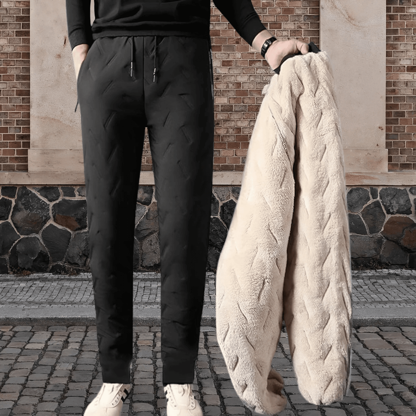 Charly | Men's Water-Resistant Lined Joggers