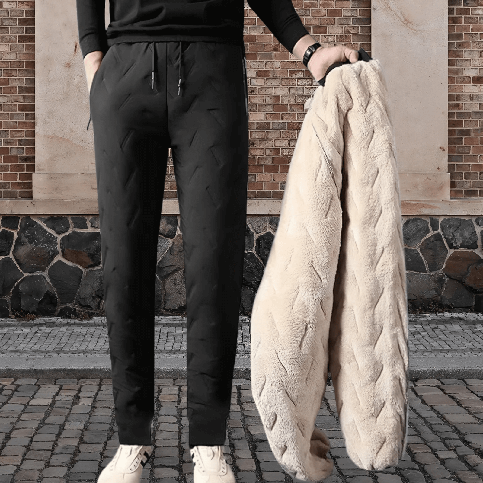 Charly | Men's Water-Resistant Lined Joggers